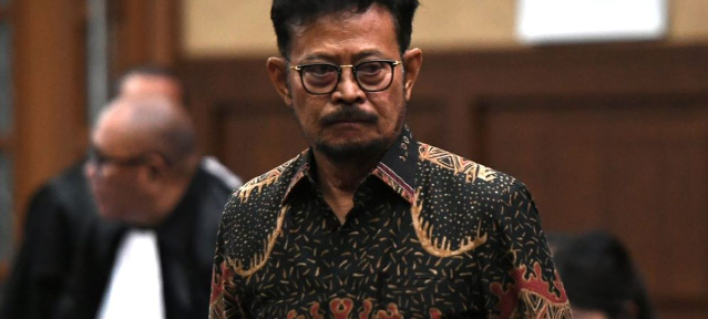 KPK Jebloskan Eks Mentan